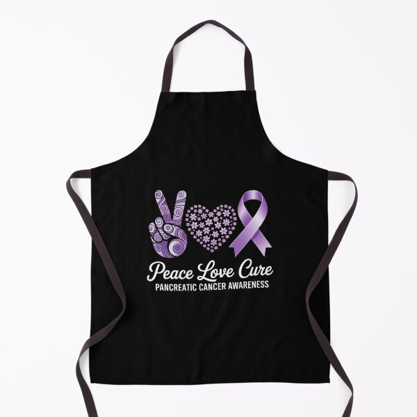 Item preview, Peace Love Cure Pancreatic Cancer Awareness designed and sold by EllenJast.