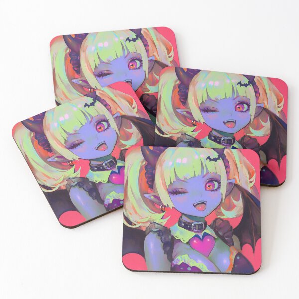 Item preview, Pastel Goth Winking Succubus Girl designed and sold by bubblegoth.