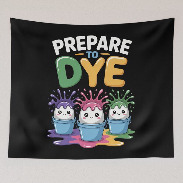 Item preview, Prepare To Dye Easter Sunday Egg Hunting Tie Dye Eggs designed and sold by EllenJast.
