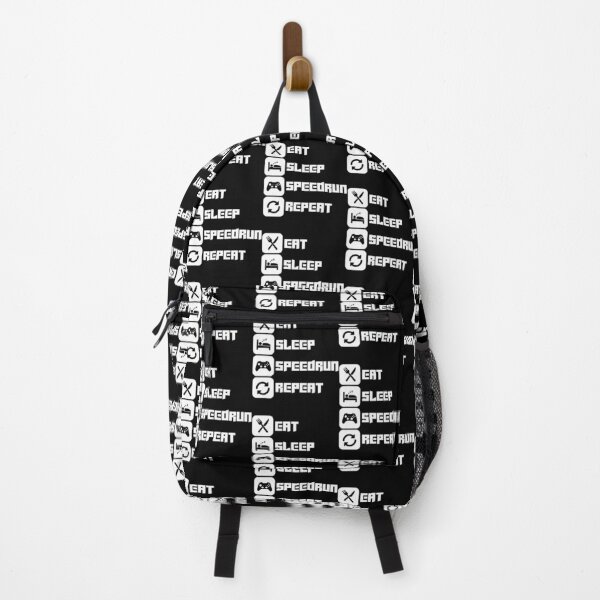 Item preview, Eat Sleep Speedrun Repeat – Vertical Icon Gamer Design designed and sold by PHRASEandSTYLE.