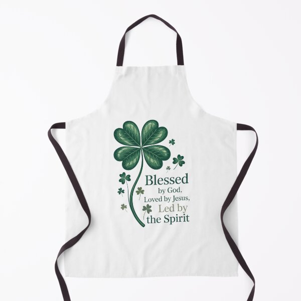 Item preview, Blessed by God Loved By Jesus St. Patrick's Day Christian designed and sold by EllenJast.