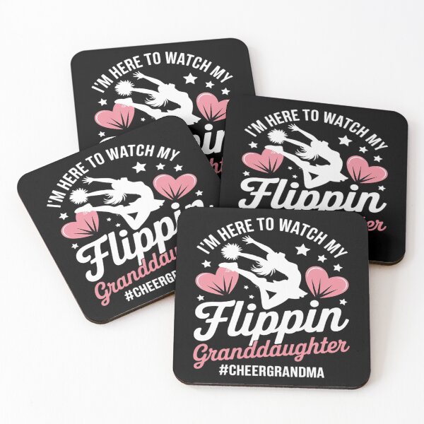 Item preview, Flippin' Granddaughter Cheer Grandma Cheerleader Grandmother designed and sold by genkihikki.
