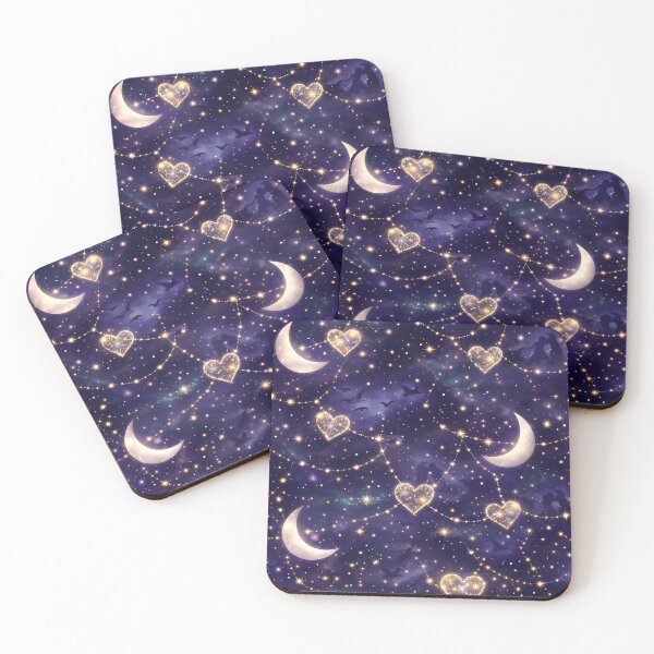 Item preview, Cosmic Love with Heart Constellations and Moon Valentine's Day iPhone Case designed and sold by FestivityFinds.