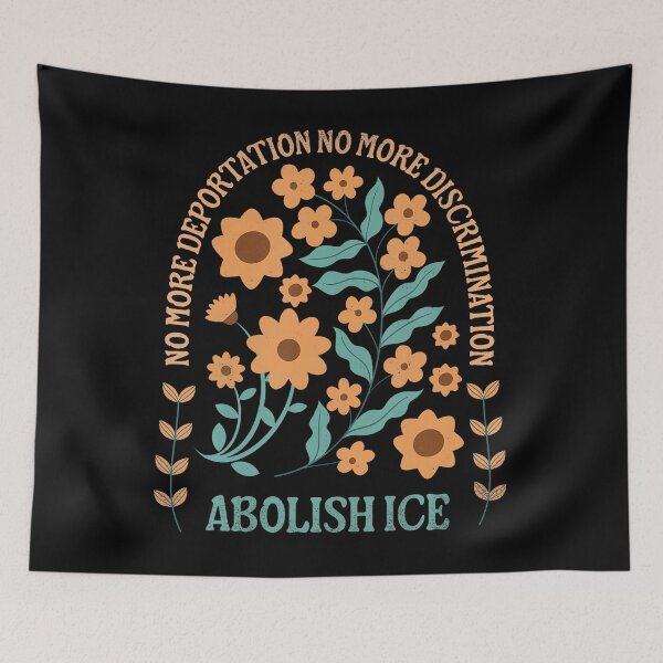 Item preview, Abolish Ice Retro Protest Resist Support Immigrants Refugees designed and sold by rettigbariax.
