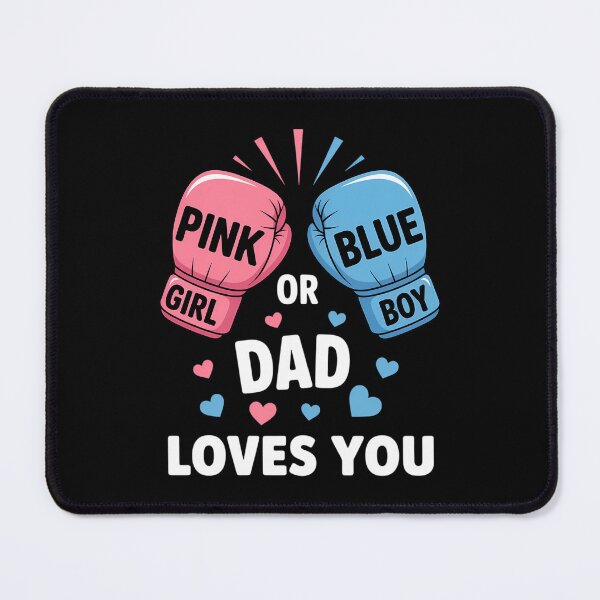 Item preview, Pink Or Blue Dad Loves You Boxing Gender Reveal Party designed and sold by IdunayaStore.