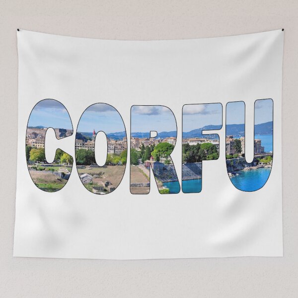 Item preview, CORFU - Old Town Greece Perfect Day Cruise Greek Island Paradise designed and sold by Adam Gormley.