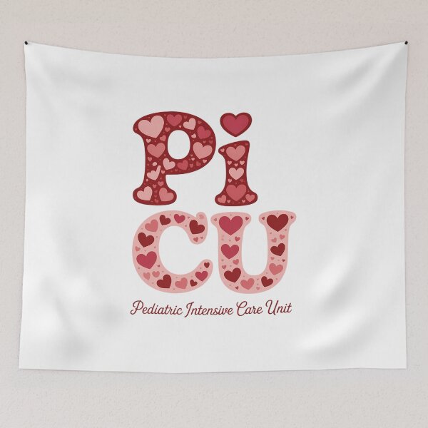Item preview, PICU Nurse Valentines Day designed and sold by IdunayaStore.