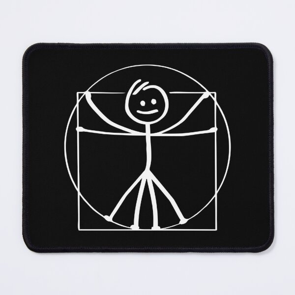 Item preview, Vitruvian Stick Man - Funny Stick Figure Gift designed and sold by novelliamaera.