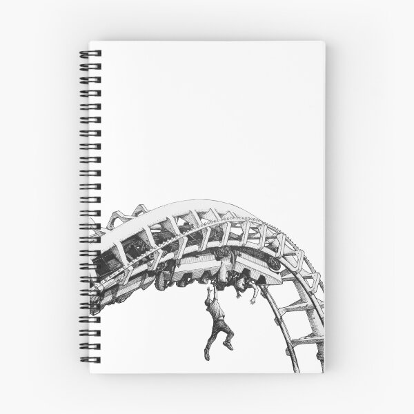 Item preview, Man Falling from Roller Coaster Inversion designed and sold by Naux | Design & Illustration.