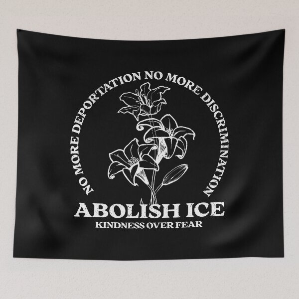 Item preview, Abolish Ice Retro Protest Resist Support Immigrants Refugees designed and sold by sauagecornc.