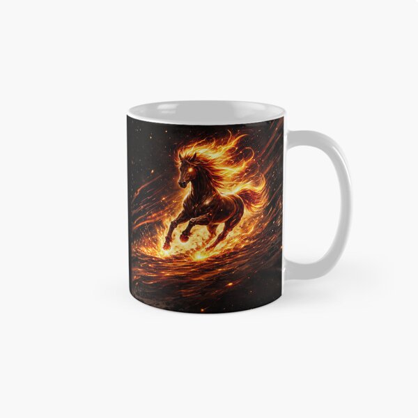Item preview, Inferno Fire Horse – Blazing Flame Spirit designed and sold by Sksticker991.