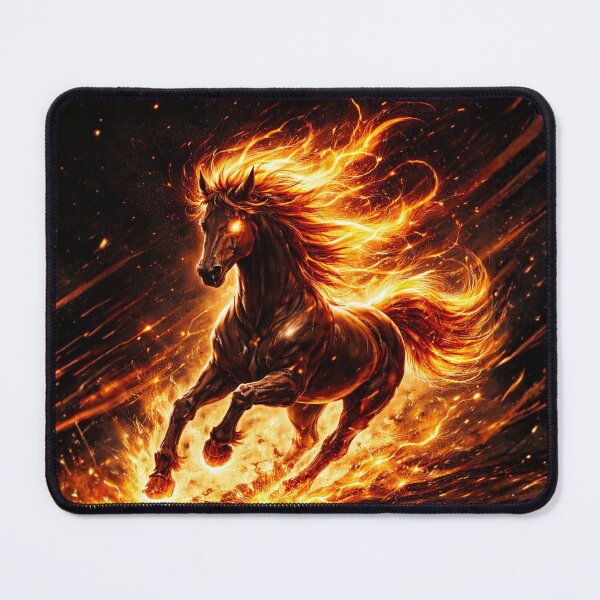 Item preview, Inferno Fire Horse – Blazing Flame Spirit designed and sold by Sksticker991.