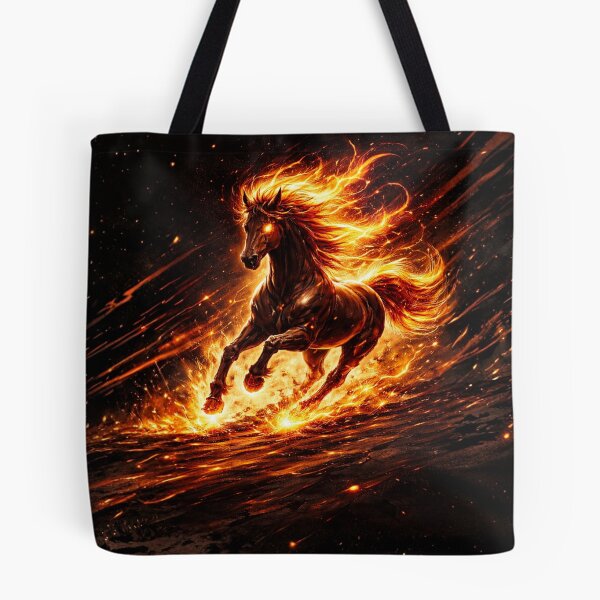 Item preview, Inferno Fire Horse – Blazing Flame Spirit designed and sold by Sksticker991.