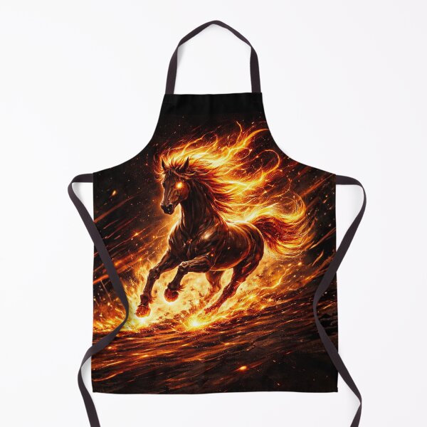 Item preview, Inferno Fire Horse – Blazing Flame Spirit designed and sold by Sksticker991.