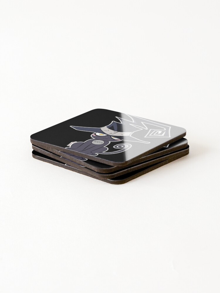 Thumbnail 4 of 5, Coasters (Set of 4), Powerful cat designed and sold by Rottstore.