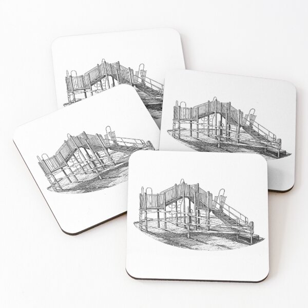 Item preview, Playground Roped Off with Caution Tape designed and sold by Naux | Design & Illustration.