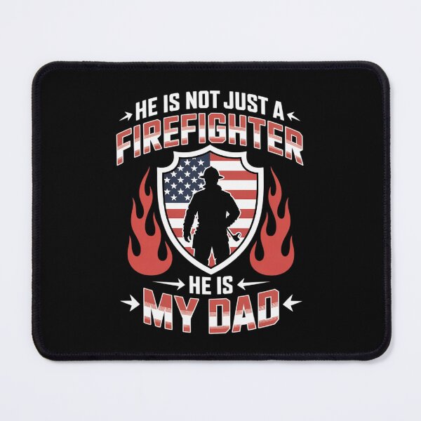 Item preview, My Dad Is A Firefighter Hero Proud Fire Son Daughter designed and sold by IdunayaStore.