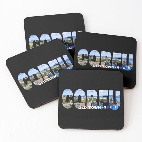 Item preview, CORFU Old Town Greece - Perfect Day Cruise Greek Island Paradise designed and sold by Adam Gormley.