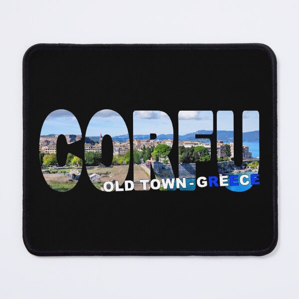Item preview, CORFU Old Town Greece - Perfect Day Cruise Greek Island Paradise designed and sold by Adam Gormley.