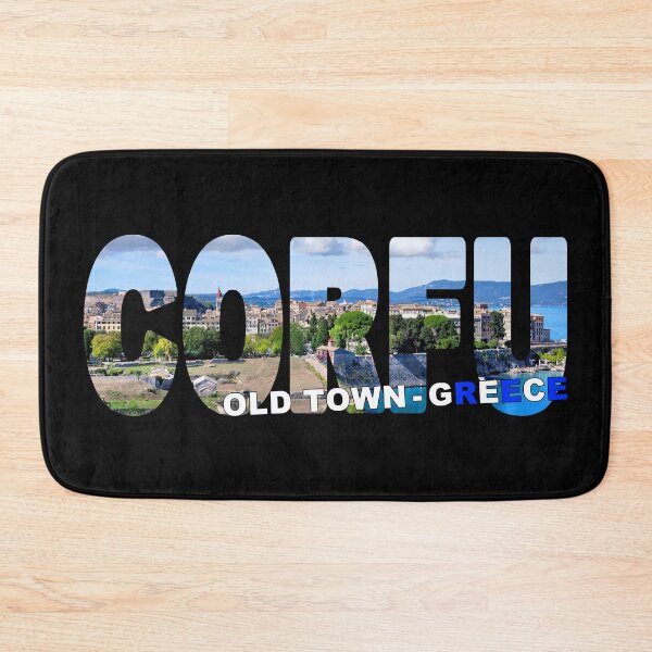Item preview, CORFU Old Town Greece - Perfect Day Cruise Greek Island Paradise designed and sold by Adam Gormley.