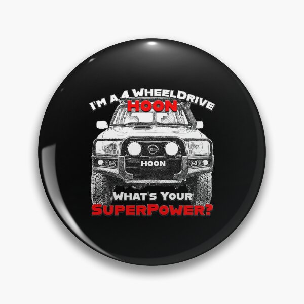 Item preview, I’m a 4 Wheel Drive Hoon Toyota LandCruiser Funny Aussie Car Art designed and sold by Michael van der Hoorn.