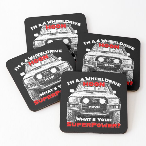 Item preview, I’m a 4 Wheel Drive Hoon Toyota LandCruiser Funny Aussie Car Art designed and sold by Michael van der Hoorn.