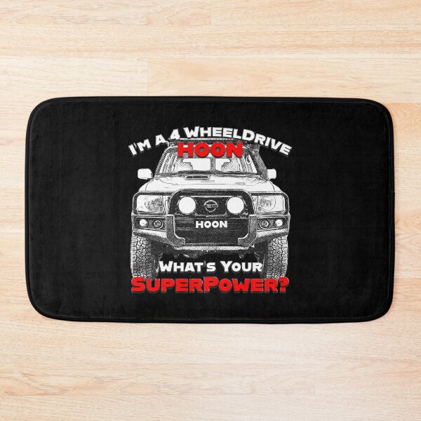Item preview, I’m a 4 Wheel Drive Hoon Toyota LandCruiser Funny Aussie Car Art designed and sold by Michael van der Hoorn.