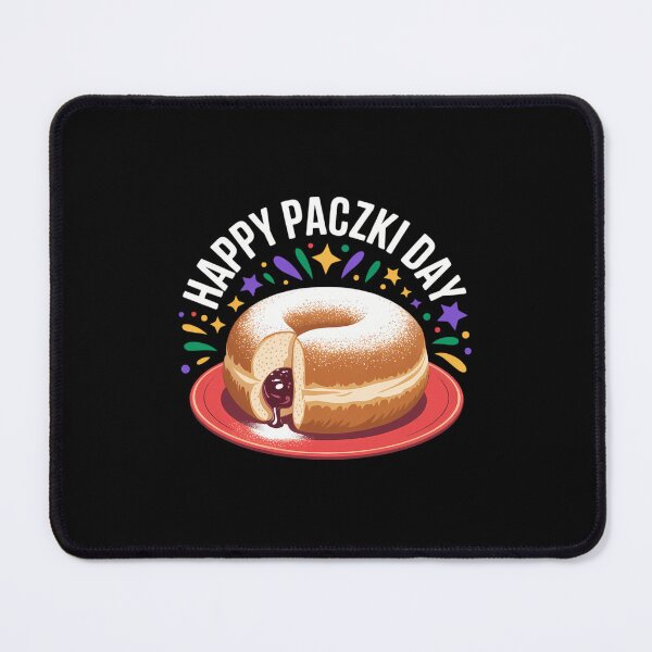 Item preview, Happy Paczki Day polish, Fat Tuesday Donut Poland designed and sold by FaithAbbott.