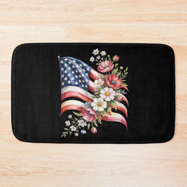 Item preview, Floral American Flag 4th of July America Coquette 4th Of Jul designed and sold by ProudForFunny.