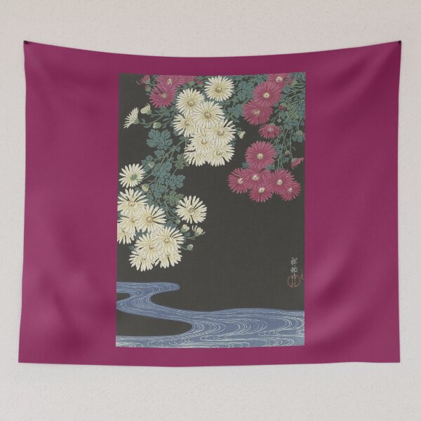 Item preview, Ohara Koson: Chrysanthemums designed and sold by Tridentulus.