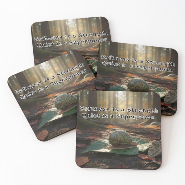 Item preview, Softness is a Strength - Quiet is a Superpower designed and sold by PureMuse.