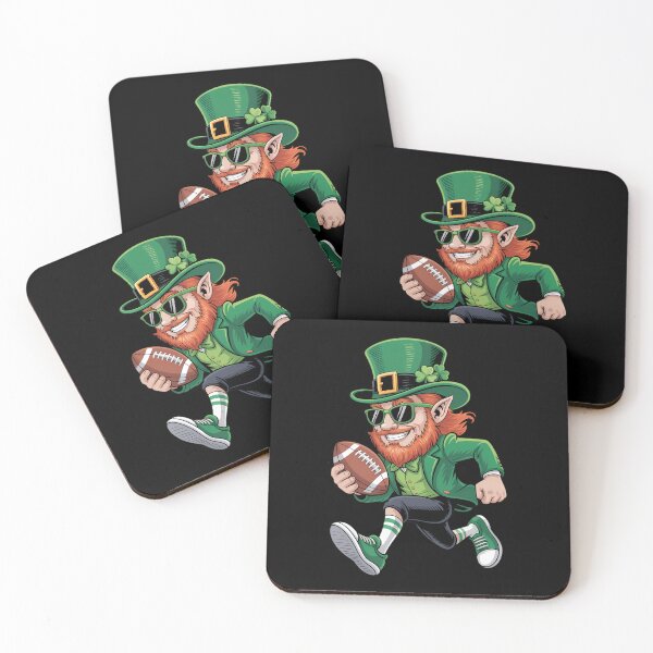 Item preview, Leprechaun Playing Football St Patricks Day Sport designed and sold by IdunayaStore.