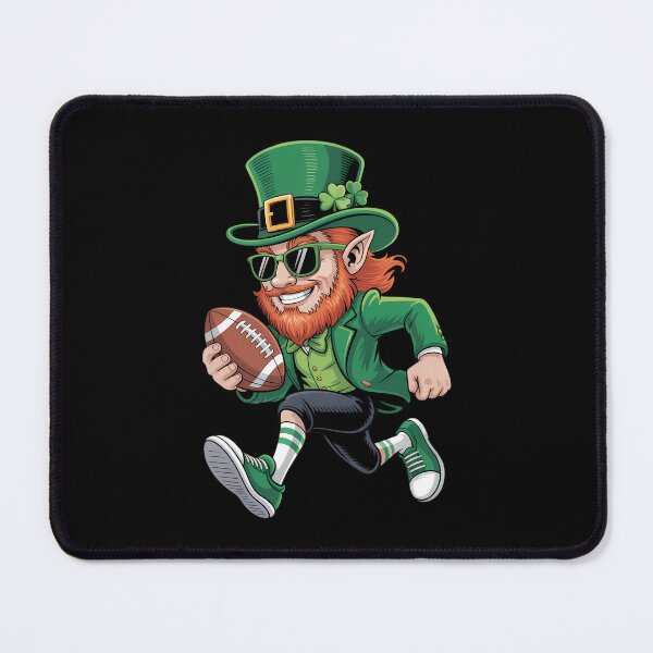 Item preview, Leprechaun Playing Football St Patricks Day Sport designed and sold by IdunayaStore.