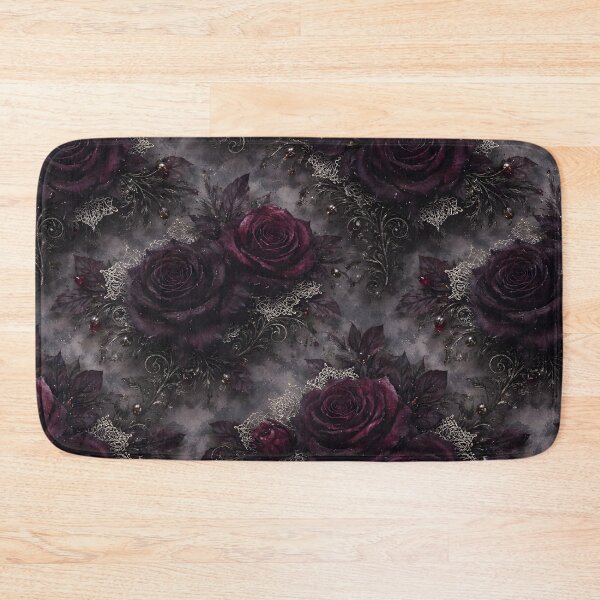 Item preview, Dark Romance Gothic Floral Roses Valentine's Day Throw Pillows designed and sold by FestivityFinds.