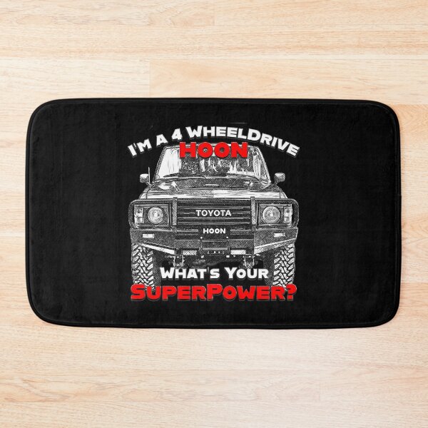Item preview, I’m a 4 Wheel Drive Hoon – Funny Toyota LandCruiser Aussie Car Art designed and sold by Michael van der Hoorn.