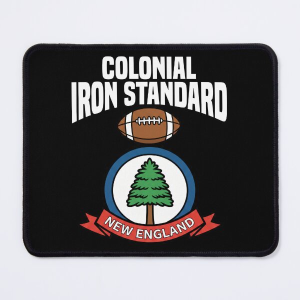 Item preview, COLONIAL IRON STANDARD - NEW ENGLAND FOOTBALL designed and sold by KEF Custom.