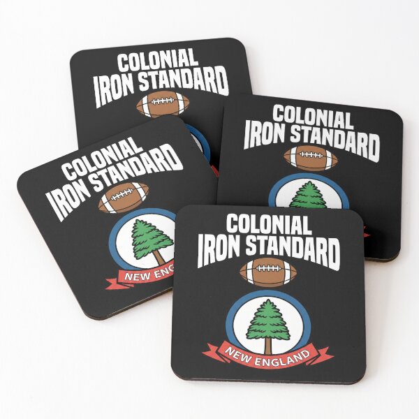 Item preview, COLONIAL IRON STANDARD - NEW ENGLAND FOOTBALL designed and sold by KEF Custom.