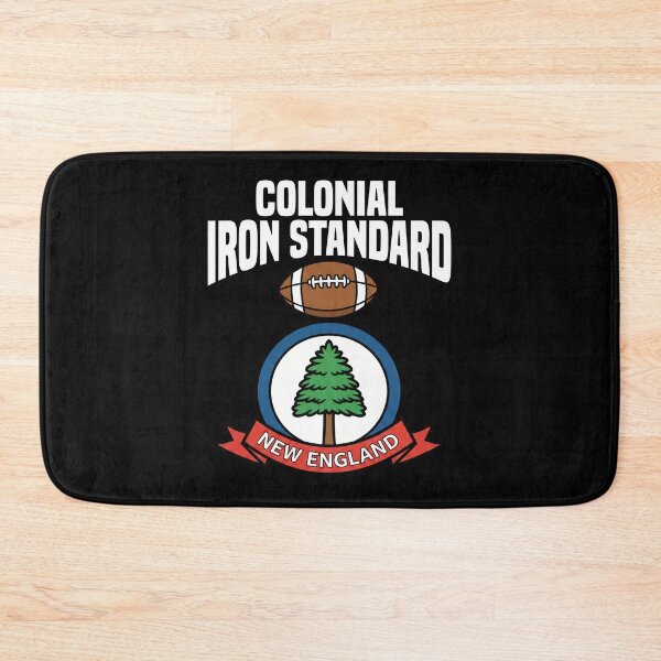 Item preview, COLONIAL IRON STANDARD - NEW ENGLAND FOOTBALL designed and sold by KEF Custom.
