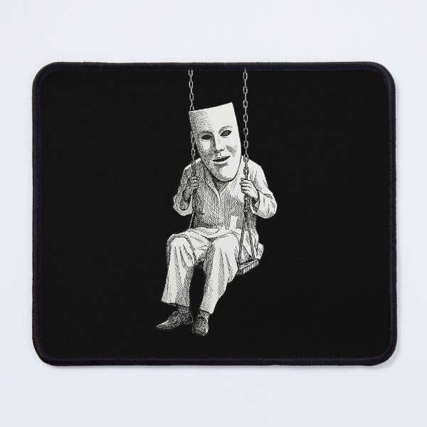 Item preview, Masked Man on Swing designed and sold by Naux | Design & Illustration.