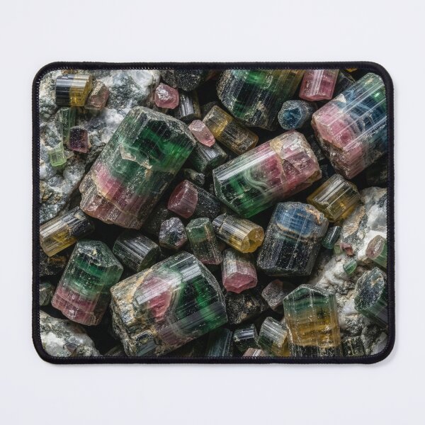 Item preview, Multicolored Tourmaline Crystals  designed and sold by Tridentulus.