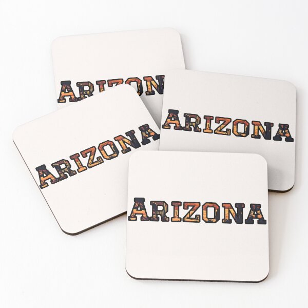 Item preview, Arizona Home State Design | Desert Landscape Typography designed and sold by Long Family Gifts.