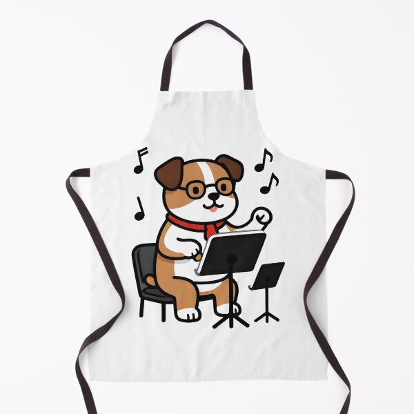 Item preview, school subject music A cool dog music teacher conducting an orchestra designed and sold by Uglyandcute.