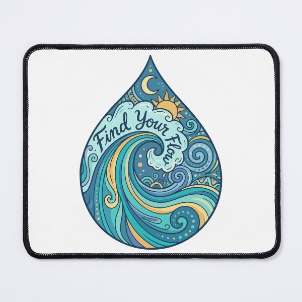 Item preview, Psychedelic Ocean Drop designed and sold by AliveStyle.