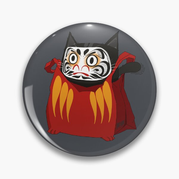 Item preview, Black cat "Daruma" : Cat in a bag series. designed and sold by inznap.