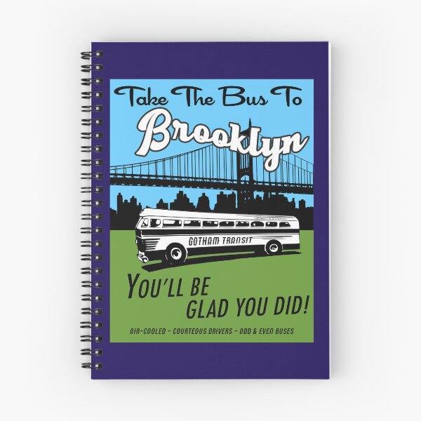 Item preview, Brooklyn By Bus  designed and sold by Normbot2000.