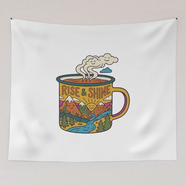 Item preview, Smiling Nature Coffee Mug designed and sold by AliveStyle.