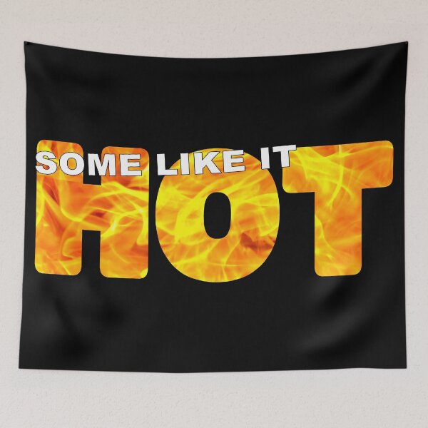 Item preview, Some Like it HOT - Real Flames Photo Cut to Sticker or Shirt designed and sold by Adam Gormley.
