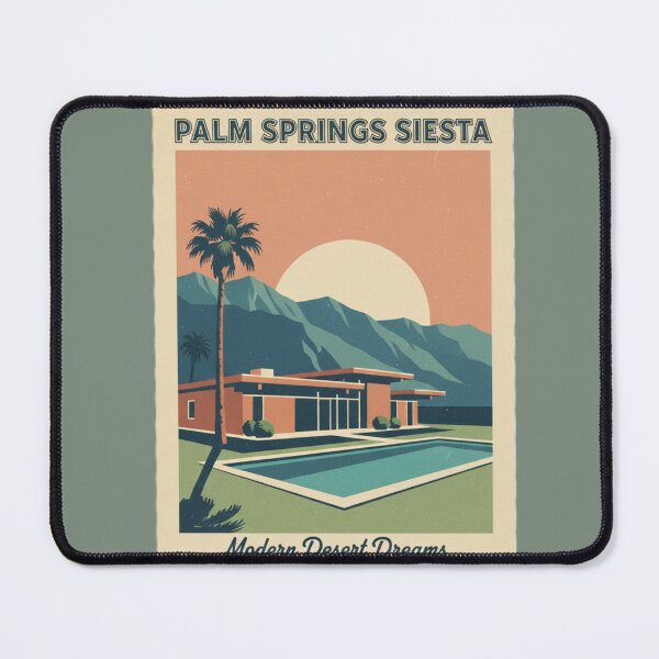 Item preview, Palm Springs Siesta | Modern Desert Dreams designed and sold by Fallen Ink.