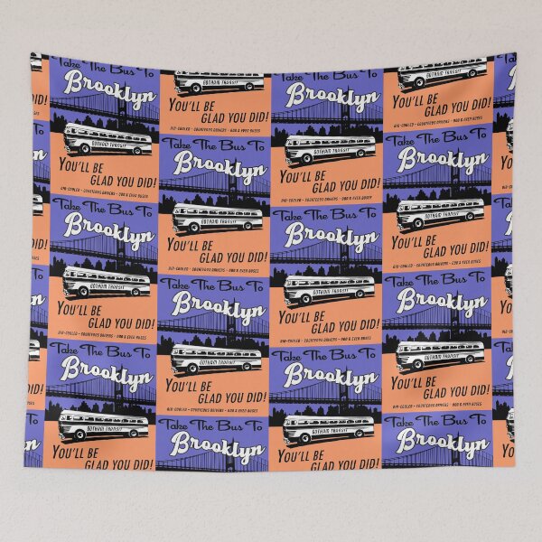 Item preview, Brooklyn By Bus 2 designed and sold by Normbot2000.