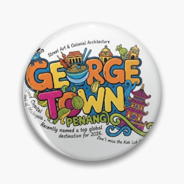 Item preview, GEORGE TOWN PENANG designed and sold by likbatonboot.